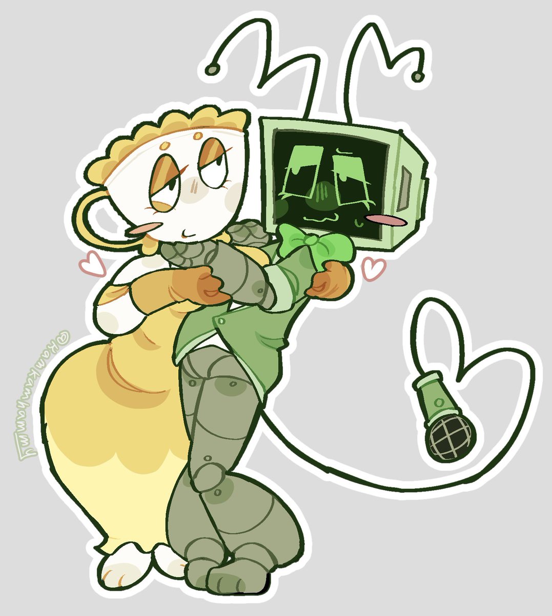 kamkamhammy's tweet photo. uuuh idk what to caption this I just like teavee .i like drawing vee like a stupid loser blehhh

#dandysworld #art https://t.co/KcO0PtKdMQ