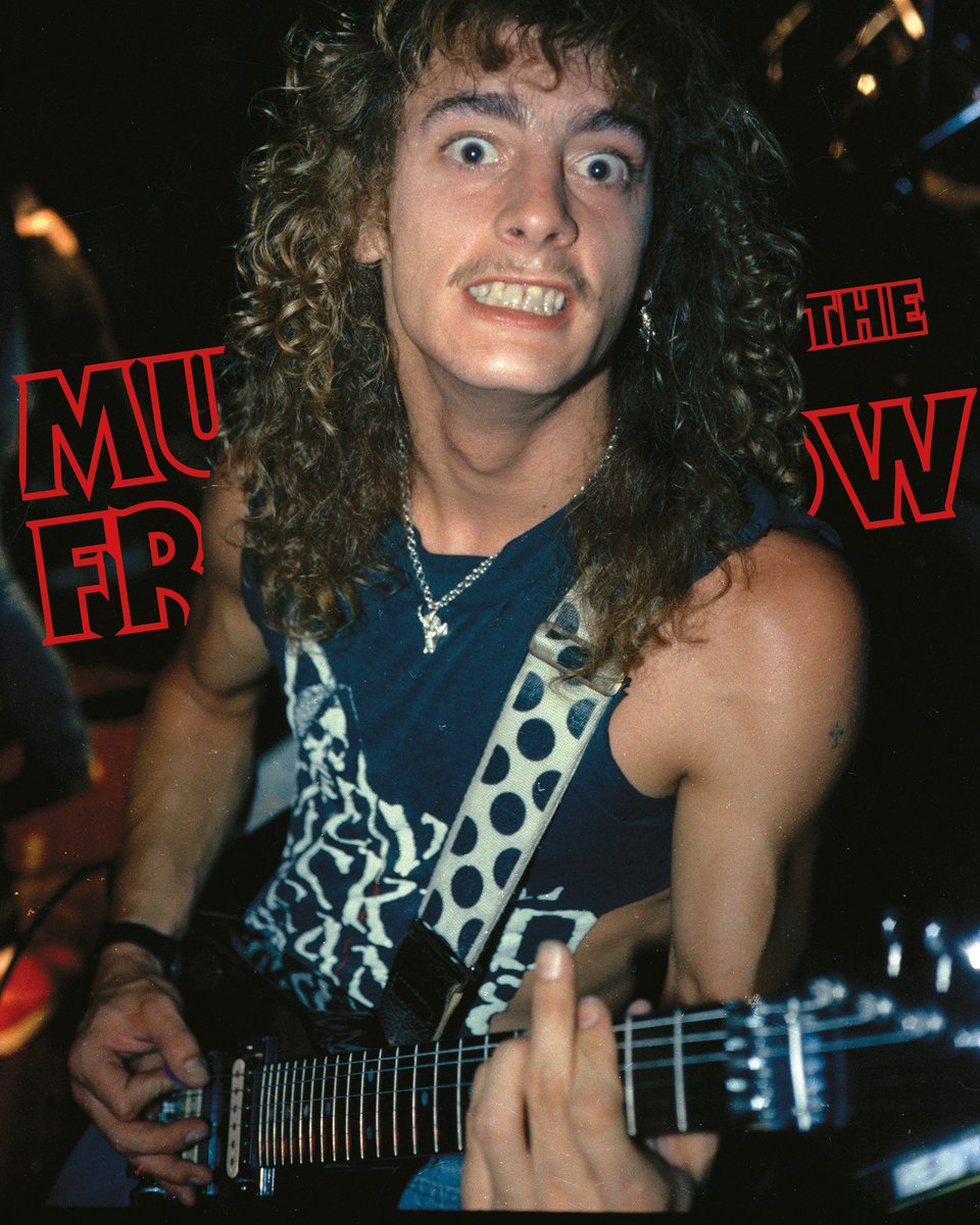 ianchriste's tweet photo. Rick Hunolt of Exodus, BONDED BY BLOOD LP back cover shot by Harald Oimoen, delivered in wild-eyed mega-detail in MURDER IN THE FRONT ROW ⚡️ Grab a copy of the new printing, and check out Rick's raging new band Nefarious SF!
🧨 https://t.co/ZveBO8wEfr 🧨

#rickhunolt #exodusband https://t.co/4T6li31pgy