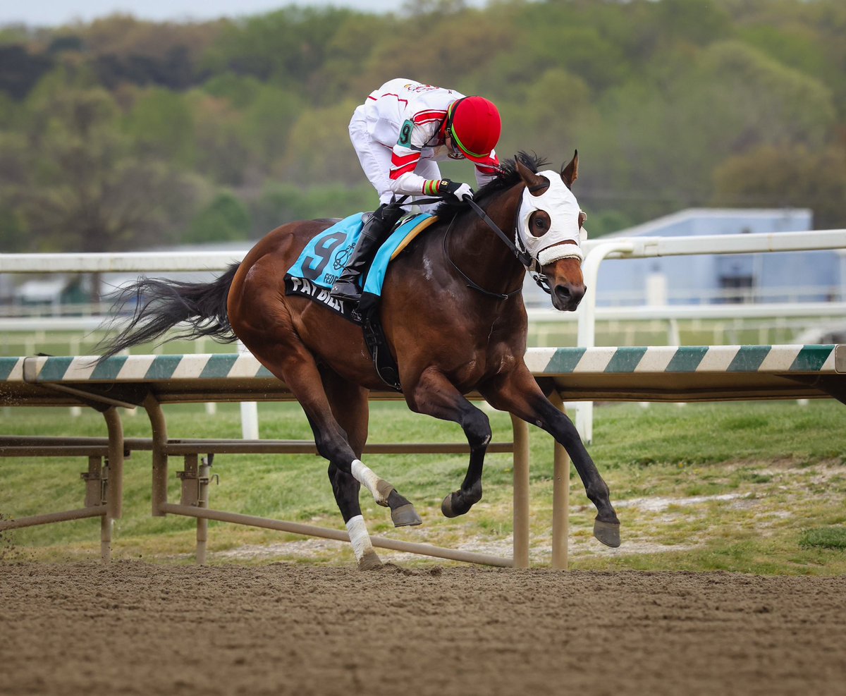 LaurelPark's tweet photo. On to the @PreaknessStakes! Pay Billy and Raul Mena win the Federico Tesio Stakes for trainer Michael Gorham. https://t.co/kXZHe0MRUc