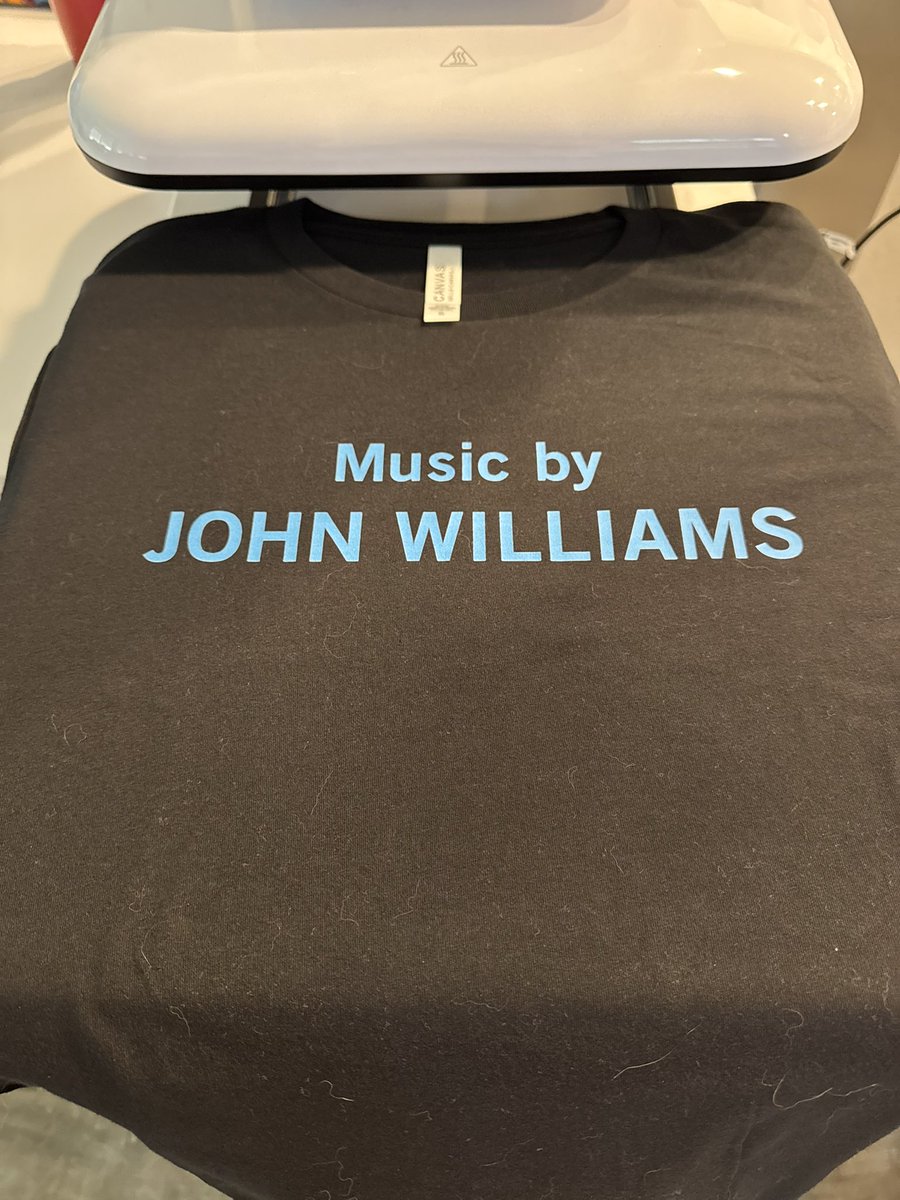 New shirts to sweat in on our vacation.
