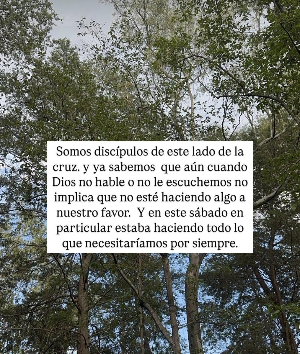 MayaAlonzo's tweet photo. Hay momentos en la vida como el sábado después de la crucifixión.  Eso que se vive entre el dolor y la gloria…. Pero mañana es domingo 🙌🏻♥️ https://t.co/9t7DsfQiwE