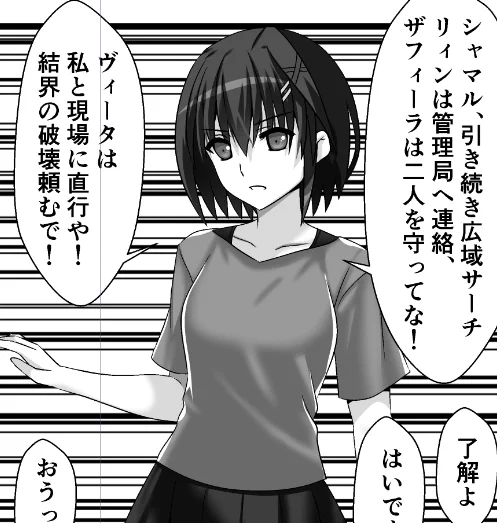 しっかり間違ってた^^
夏コミ本だから間に合った 