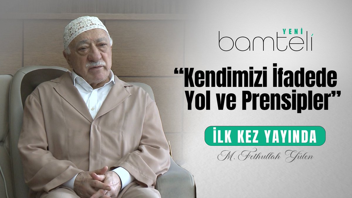 Herkul_Nagme's tweet photo. Kıymetli Dostlar,

Muhterem Fethullah Gülen Hocaefendi’nin daha önce hiç yayımlanmamış bir Bamteli sohbetini sizlerle buluşturmak üzere hazırlıklarımızı sürdürüyoruz.

İlk defa neşredilecek bu kıymetli sohbetten istifade edebilmek için bizleri takipte kalmanızı önemle tavsiye ederiz.