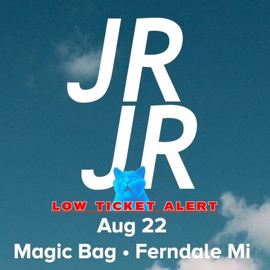 Magic Bag (@themagicbag) on Twitter photo 🚨🚨🚨Low Ticket Alert!!!🚨🚨🚨
🖤Coming soon to the Magic Bag!!!🖤
Magic Bag Presents
JR JR with Ohly
Fri, Aug. 22 | Tix: 20 adv. | 7 pm | All Ages
Ticket Link: tinyurl.com/4ts642pn
#JRJR #Ohly #IndiePop #FerndaleMi
#TheMagicBag #TagTheBag
#JustAnnounced #OnSale <a href="/JRJRmusic/">(D̵a̵l̵e̵ ̵E̵a̵r̵n̵h̵a̵r̵d̵t̵) JR JR</a> 🚨🚨🚨Low Ticket Alert!!!🚨🚨🚨
🖤Coming soon to the Magic Bag!!!🖤
Magic Bag Presents
JR JR with Ohly
Fri, Aug. 22 | Tix: 20 adv. | 7 pm | All Ages
Ticket Link: tinyurl.com/4ts642pn
#JRJR #Ohly #IndiePop #FerndaleMi
#TheMagicBag #TagTheBag
#JustAnnounced #OnSale <a href="/JRJRmusic/">(D̵a̵l̵e̵ ̵E̵a̵r̵n̵h̵a̵r̵d̵t̵) JR JR</a>