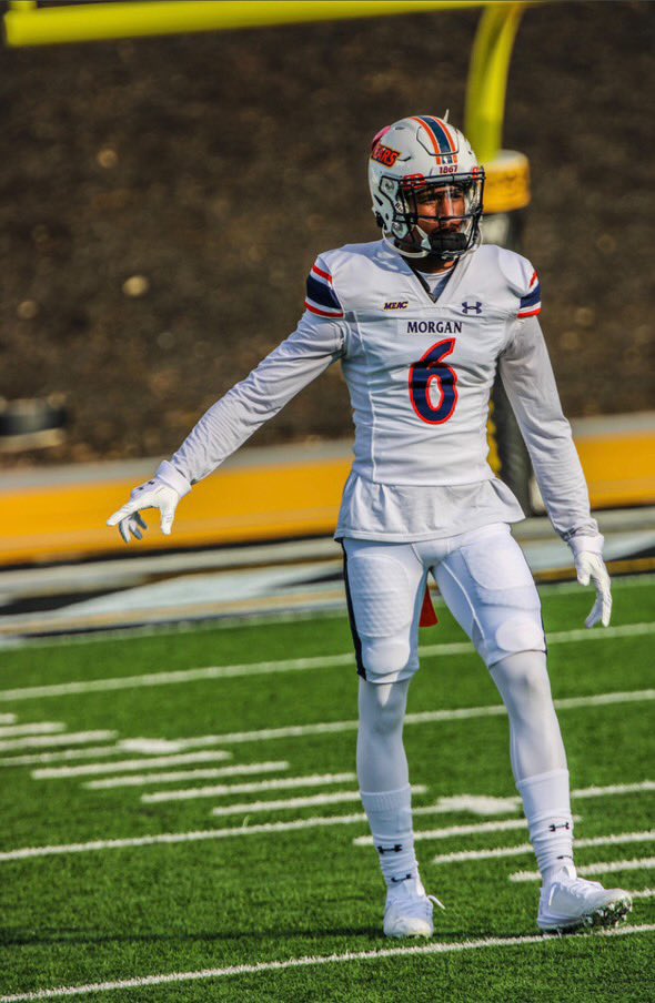 TheCFBNation's tweet image. Morgan State DB Lovelace Rufus Has Announced He Will Enter The Transfer Portal 

Rufus Has 13T, 5 Solo, PBU, &amp;amp; FR For The Bears Over The Past 2 Seasons 

#GoCFB #CollegeFootball #MorganState @lacebang1 #GoBears #MorganStateFB