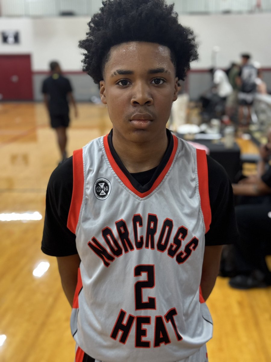 The Norcross Heat had a big 45–17 win over North Georgia Elite Gold! Chaz Roux brought intensity and leadership on both ends, leading his team with 10 points. #SpringJam