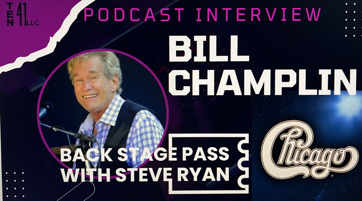 NEW EPISODE! NEW EPISODE! Back Stage Pass with Steve Ryan Ep. 55 Bill Champlin- Chicago, Sons of Champlin. Talking about writing the hits After the Love Is Gone, Turn Your Love Around and being in Chicago. . #billchamplin #chicago #steveryan <a href="/billchamplin/">Bill Champlin</a> youtu.be/3IE9qiz3rTQ