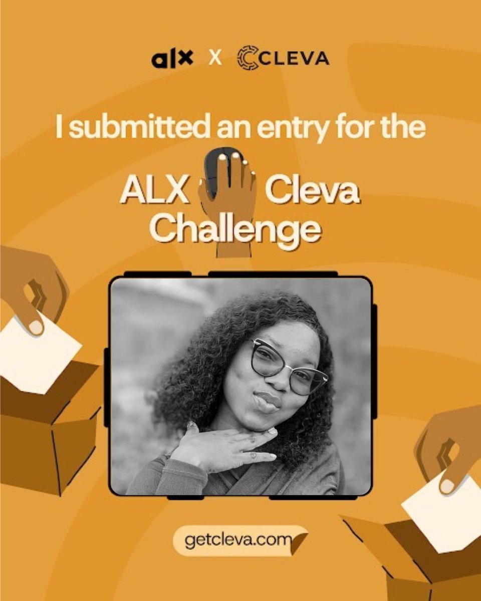 Ozeeomah's tweet photo. Hello guys!
I just submitted my entry for the ALX  Cleva Challenge
I am a web developer and I built a landing page for an E-commerce web app.

I’m super excited to be part of this experience.

#alxnigeria  #alxclevachallenge #clevabanking #lifeatalx9ja https://t.co/pD51EFuraO