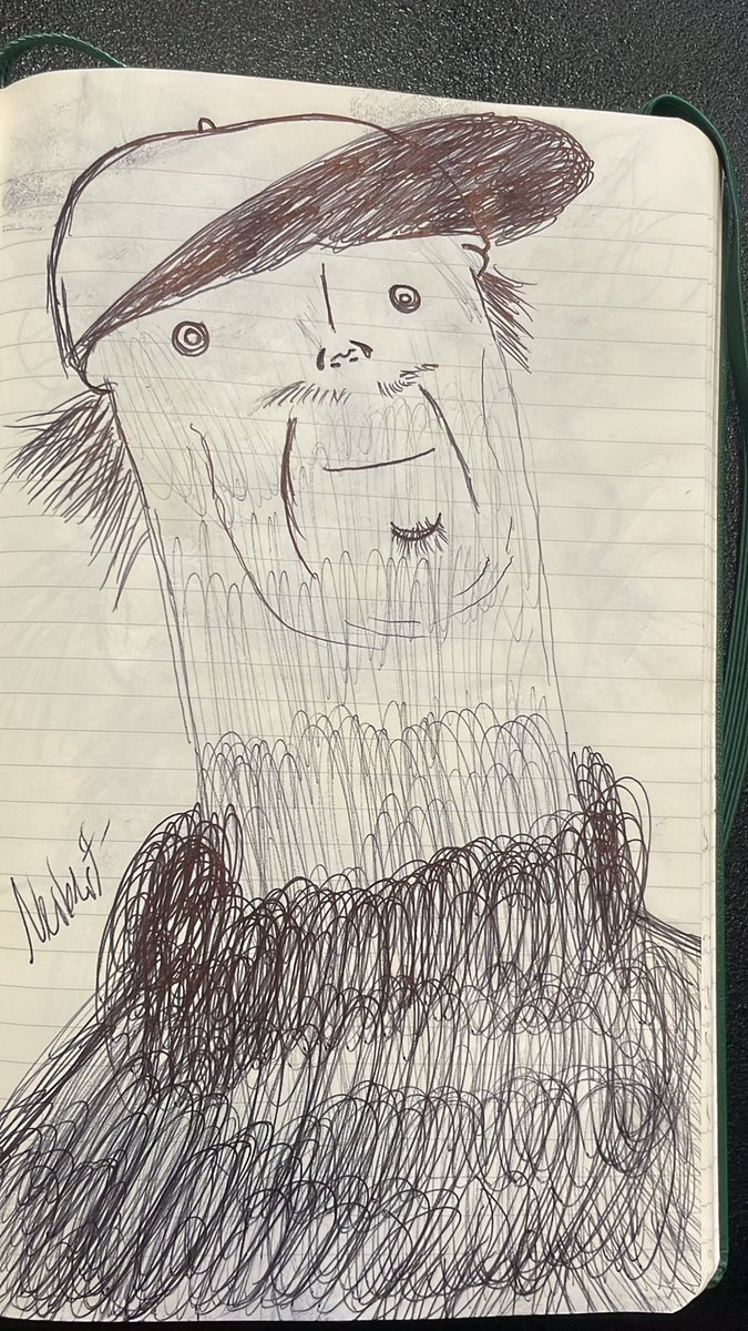 Nerbertgreen's tweet photo. Notebook doodles https://t.co/FP4Hzfk442