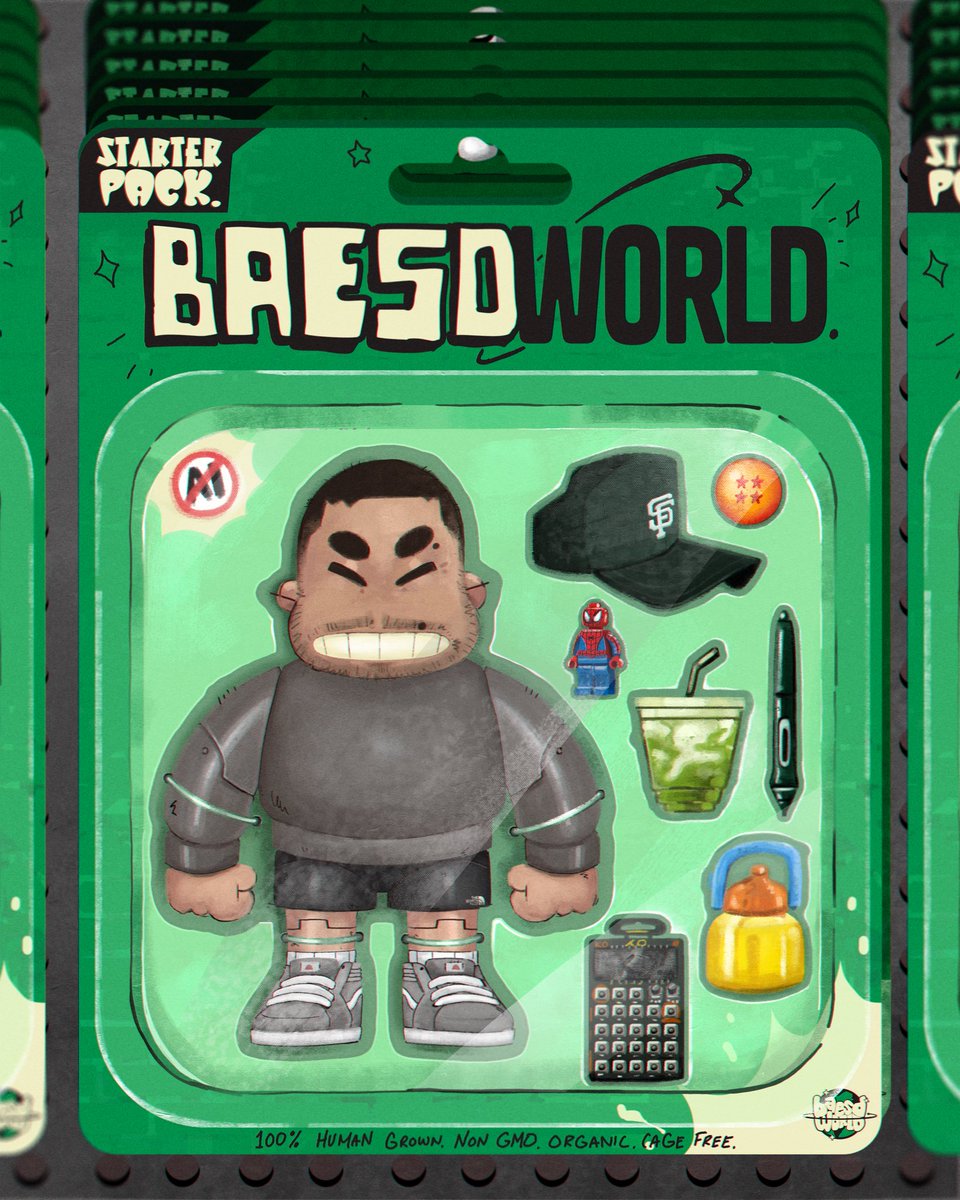 Ok ok… I also hopped on the Starter pack trend! No Ai action figures!!!