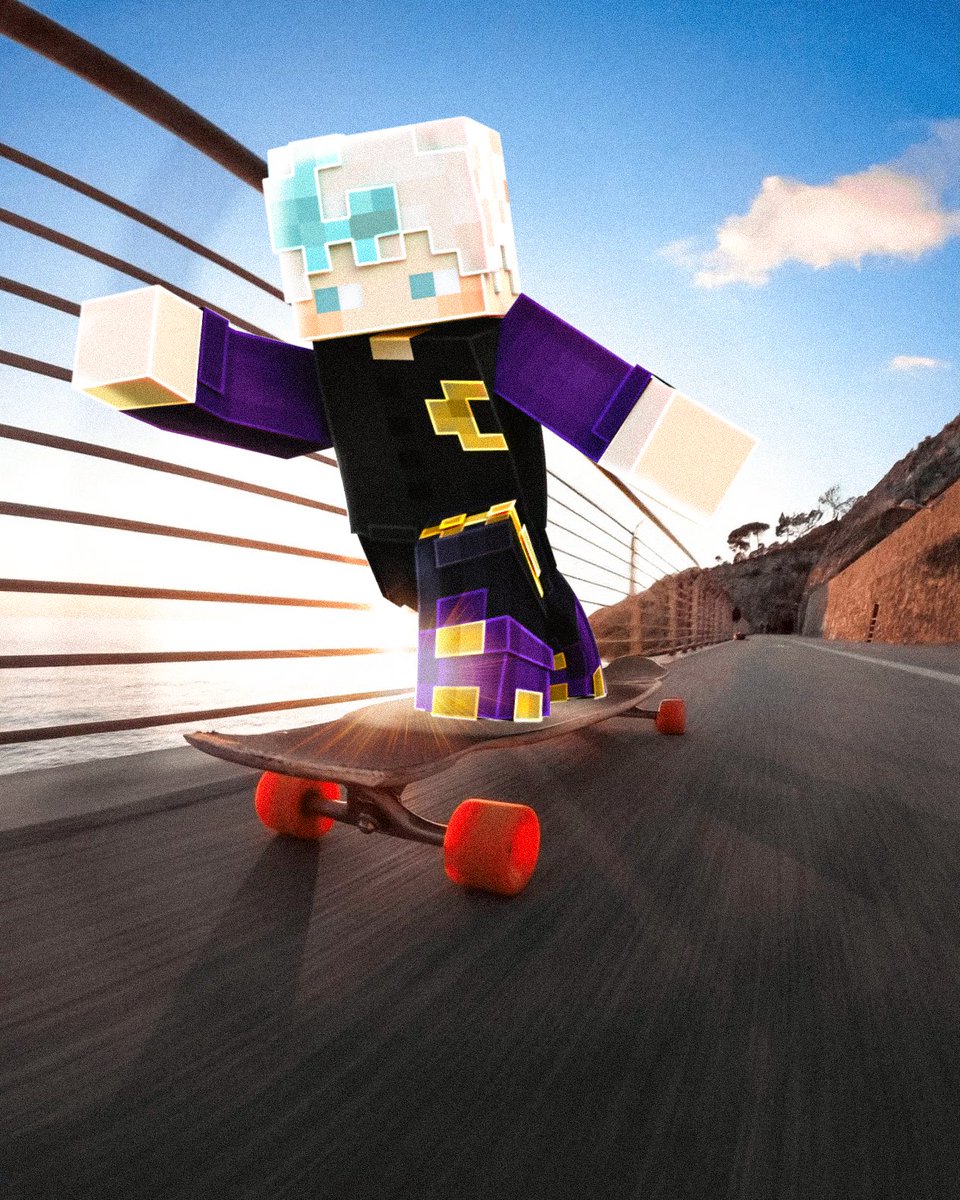 Geboren um Skateboard zu fahren.