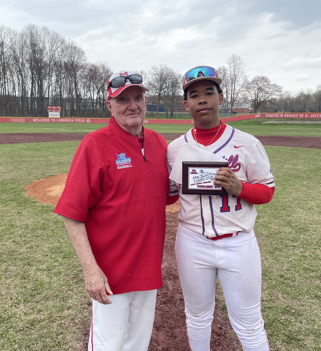 Maphillbaseball's tweet photo. ⁦@Maphillbaseball⁩ Tournament MVP Sophomore Kardell Williams- great tournament Sir. https://t.co/Vcv1vzlR2A