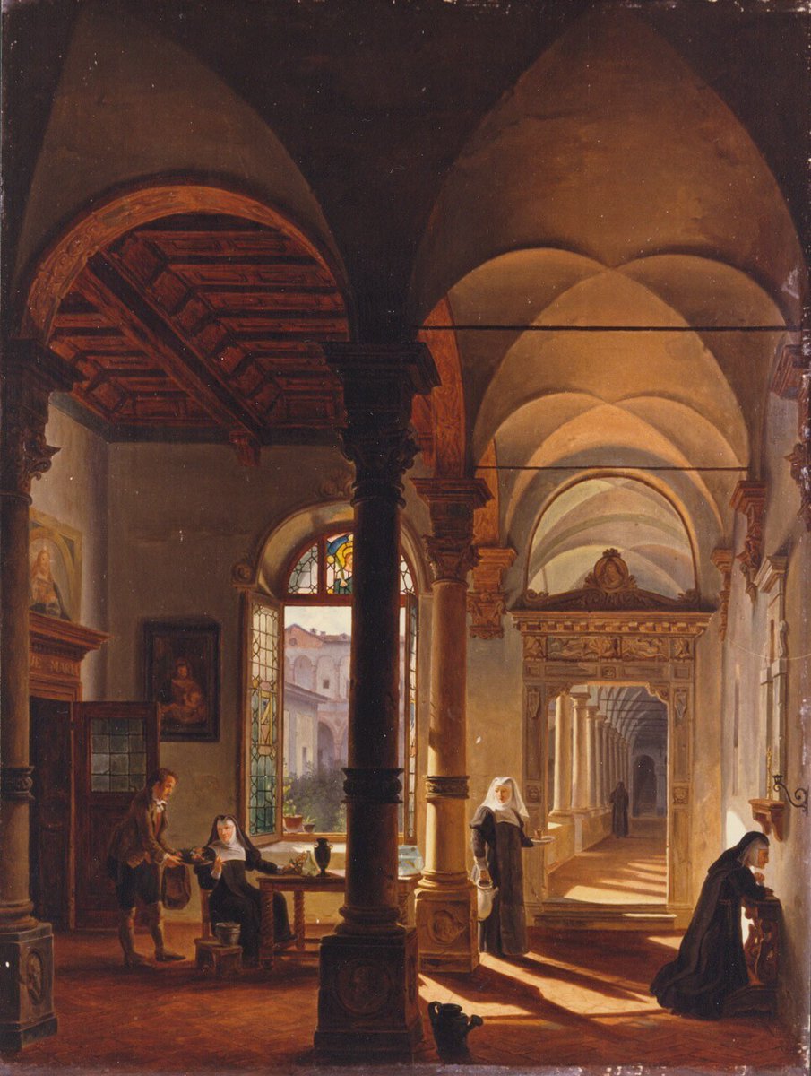 NotreMondial's tweet photo. Convent Interior

Giovanni Migliara, 1832

Gallerie d'Italia, Milan https://t.co/bfToZXsXoN