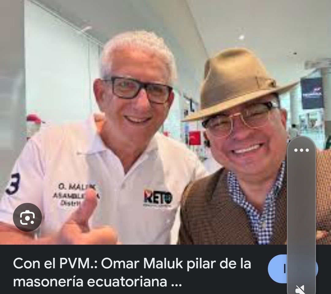 RujidoSideral's tweet photo. 🚨Urgente
Se activaron células de LOS MASONES DE Guayaquil y Quito de sus jefes Narcoabogados Correistas Jorge Acosta y Hector Vanegas son parte de conspiración para asesinar a @DanielNoboaOk
Atento ecuatorianos los herejes masones financian delincuentes en las calles.
#masones https://t.co/zckO5HBtJX