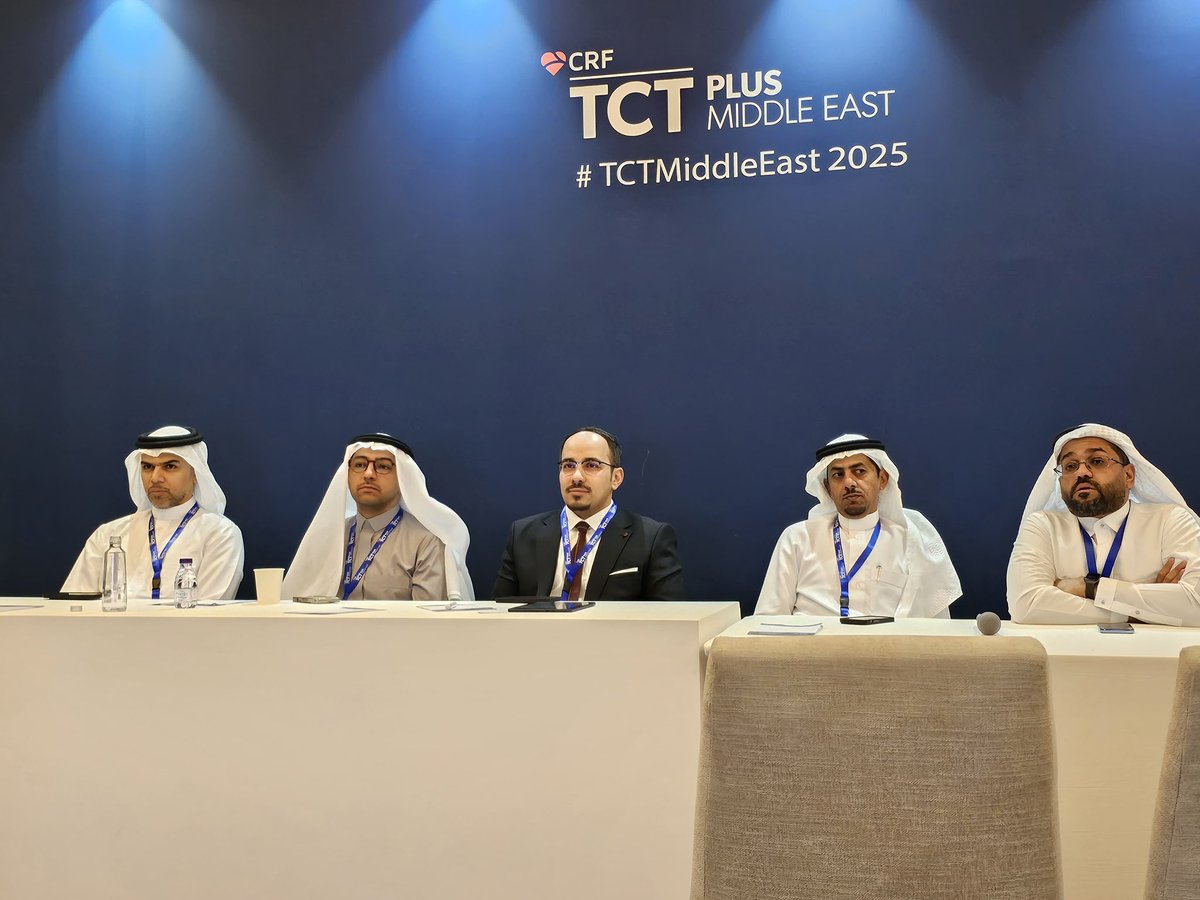 Honored to be part of TCT Middle East 2025 as faculty. Great to contribute to the program, connect with colleagues, and catch up with friends. A fantastic few days of learning, sharing, and inspiration!
<a href="/TCT_ME_/">TCTME+</a> <a href="/TCTConference/">TCT Conference</a> 
#TCTME2025 #TCTMiddleEast #TCT #TCTMiddleEast2025