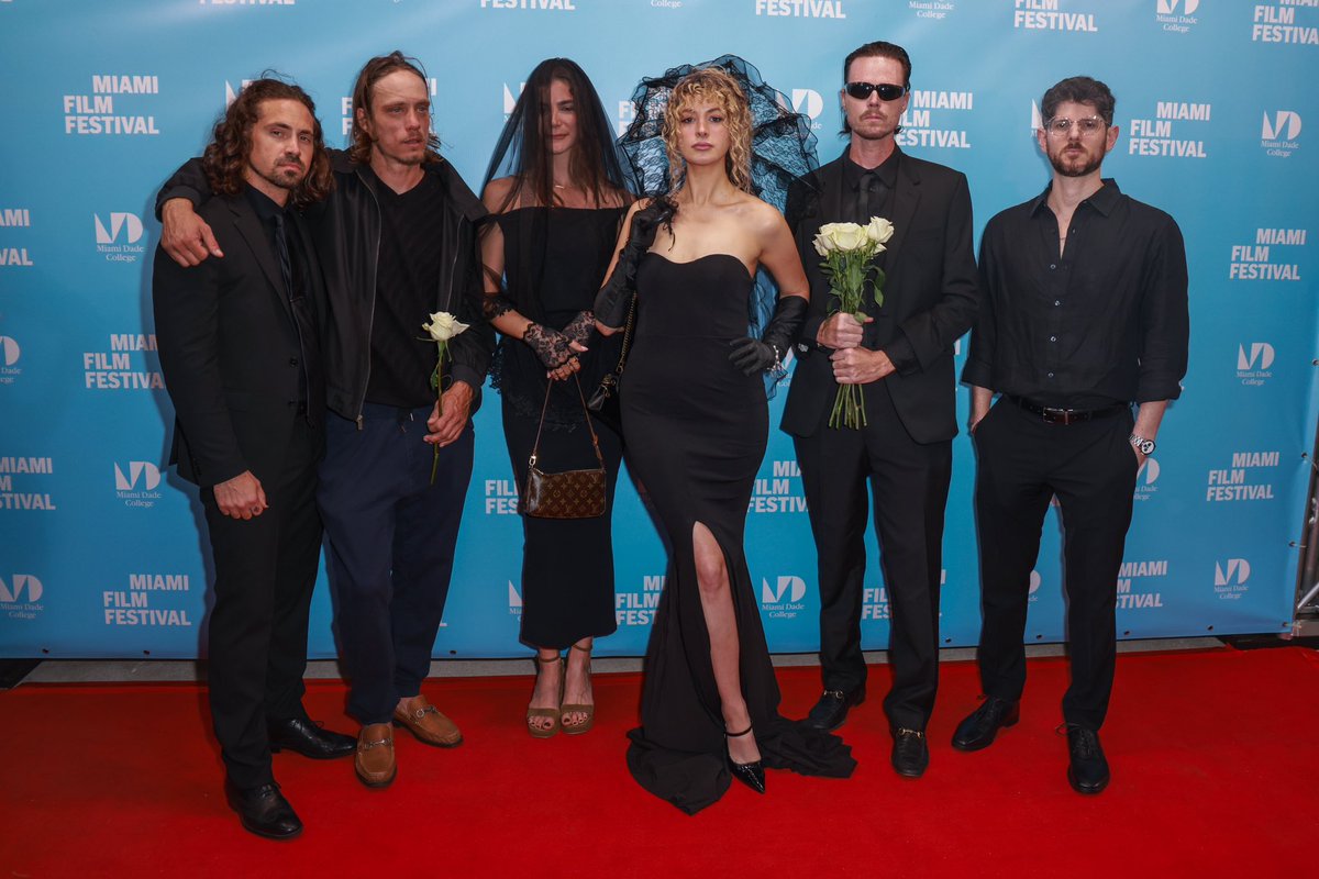 GabesMayo's tweet photo. Funeral attire for @MiamiFilmFest red carpet https://t.co/bDHPLM21yF