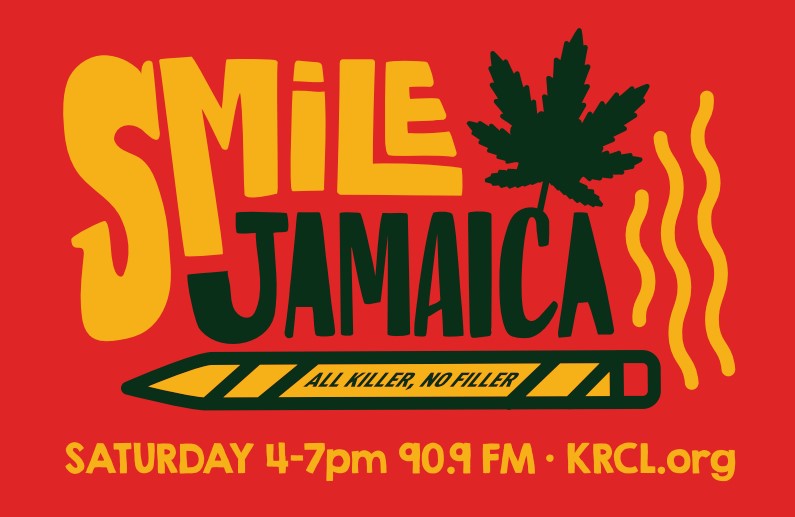 For more than 30 years <a href="/SmileJamaica/">Kurt Samuels</a> plays #420 #Reggae #Radio. Soundbytes, bongrip symphonies, movie trailers and anti-#marijuana clips. <a href="/KRCLradio/">90.9FM KRCL</a> 
And plenty Seven Leaf tunes! 24 down, 26 to go!