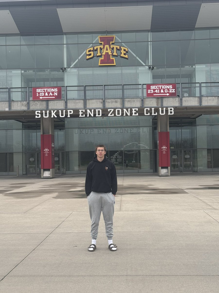 Ben Hynek ‘27 (@hynek_ben) on Twitter photo #AGTG After a great day on campus, I am extremely blessed to say I have received an offer from <a href="/CycloneFB/">Iowa State Football</a>‼️<a href="/ISUMattCampbell/">Matt Campbell</a> <a href="/CoachJakeLandry/">Jake Landry</a> <a href="/TrentSlattenow/">Trent Slattenow</a> <a href="/T_Mouser/">Taylor Mouser</a> <a href="/RyanClanton/">Ryan Clanton</a> #AGTG After a great day on campus, I am extremely blessed to say I have received an offer from <a href="/CycloneFB/">Iowa State Football</a>‼️<a href="/ISUMattCampbell/">Matt Campbell</a> <a href="/CoachJakeLandry/">Jake Landry</a> <a href="/TrentSlattenow/">Trent Slattenow</a> <a href="/T_Mouser/">Taylor Mouser</a> <a href="/RyanClanton/">Ryan Clanton</a>