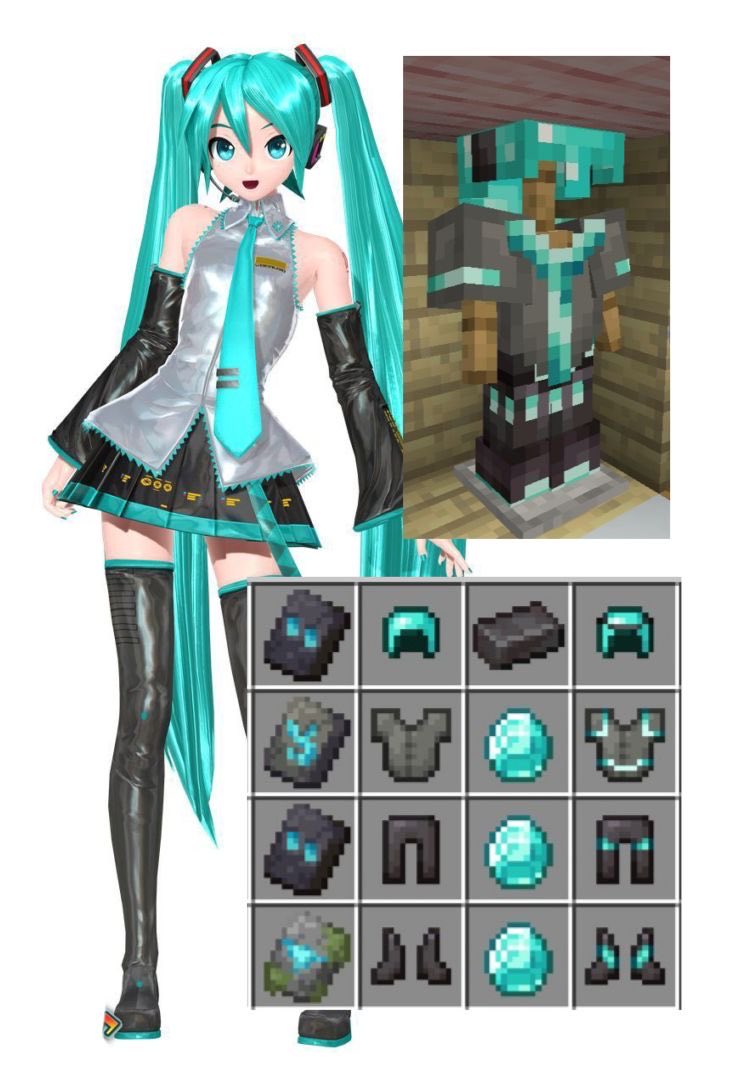 miku_daily39's tweet photo. First we miku, then we craft, LETS MIKUCRAFT 🗣️🔥 https://t.co/opSsVarf9S