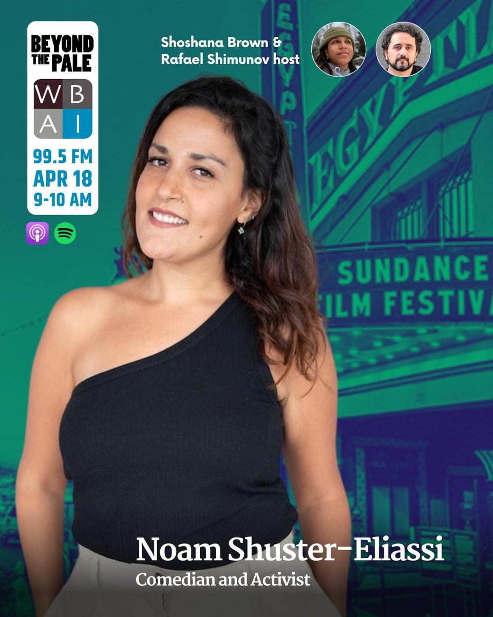 Catch our latest show with our guest comedian Noam Schuster Eliassi 

Apple Podcasts podcasts.apple.com/us/podcast/bey…

Spotify open.spotify.com/episode/2rEcFc…