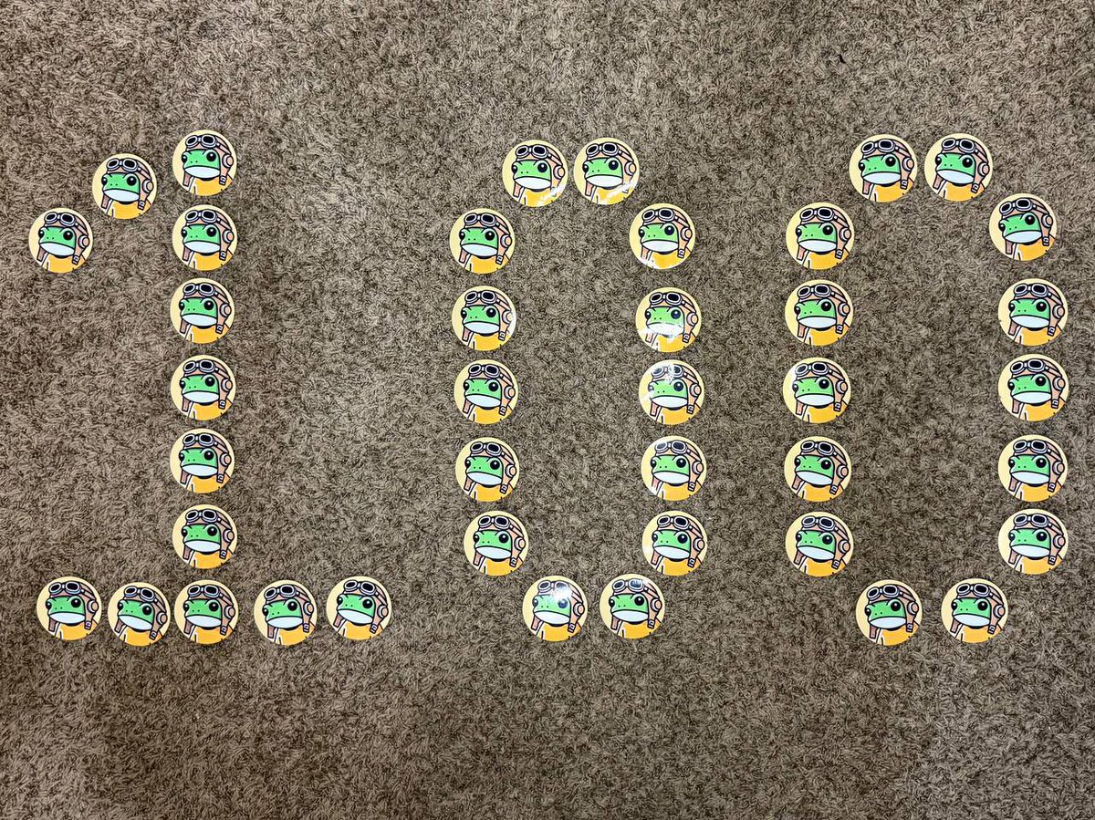 NitroFrogTokens's tweet photo. The goat @ewxck_ at it again making 100 $NITRO stickers for the community π₯π₯
#Ethereum #NitroFrog https://t.co/XWNrK4LFbq