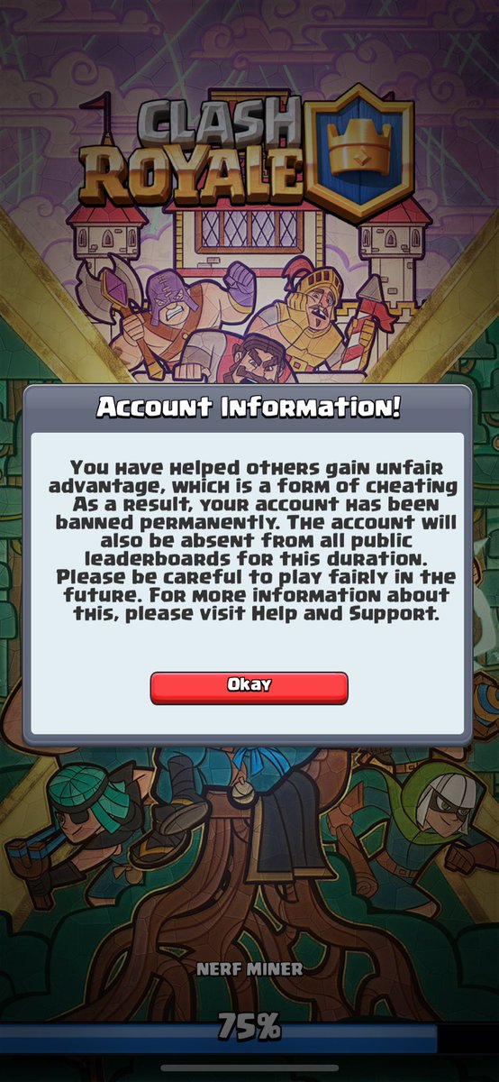 I bought a new phone. I deleted my account and Clash Royale from my old phone, I decided to log in on the new phone, and I was automatically banned. This is really a mockery, how can I get my account back now?

Please help,who I should write to?