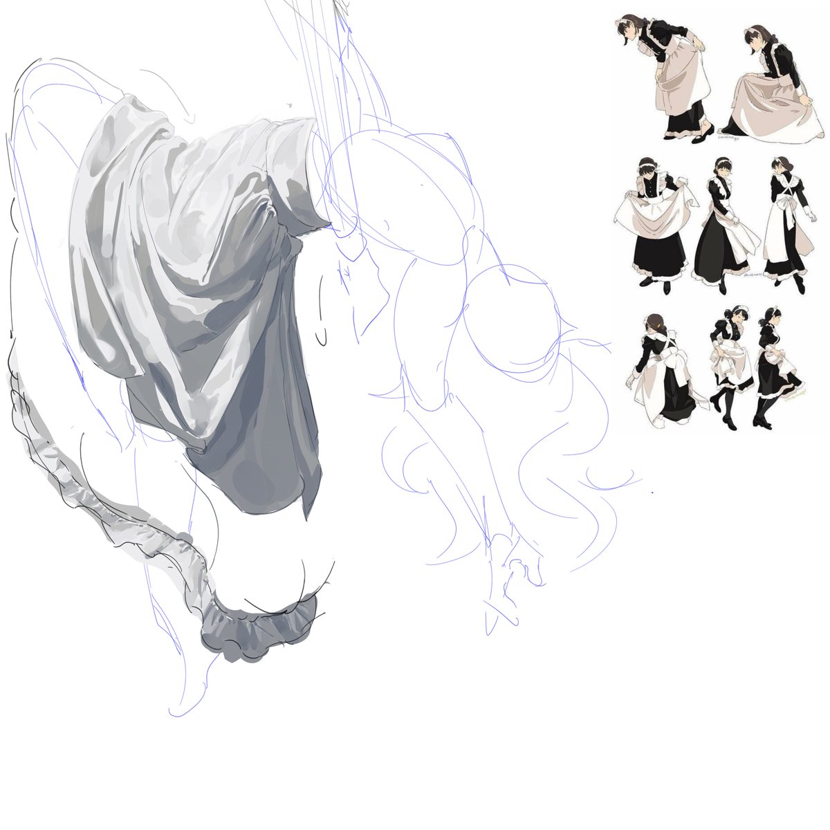 catboxx_art's tweet photo. i did this RAW, no clothing fold refrences, just bare hand on tablet
A BUNCHA STUDYS
.
#artstylestudy #digitalpainting #clothstudy #foldsstudy #artstudy https://t.co/QWtPAh0tw7