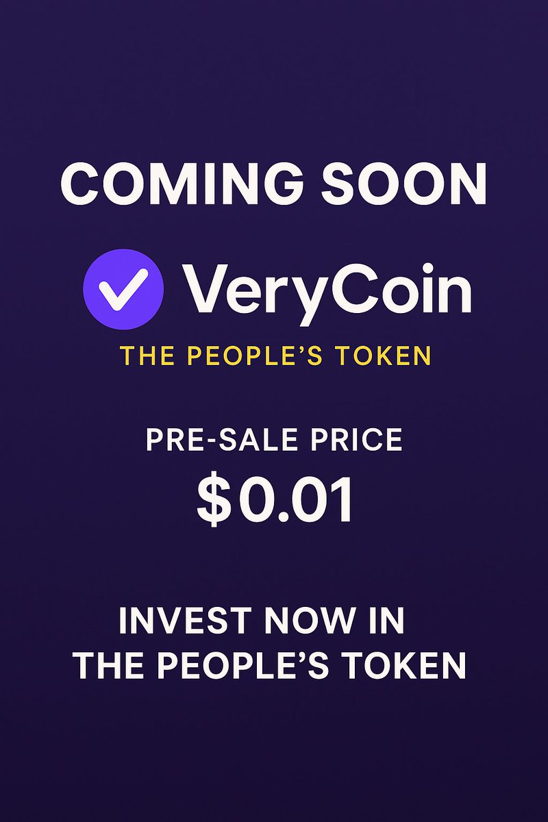 VeryCoin1's tweet photo. https://t.co/EcgH6HZZNY