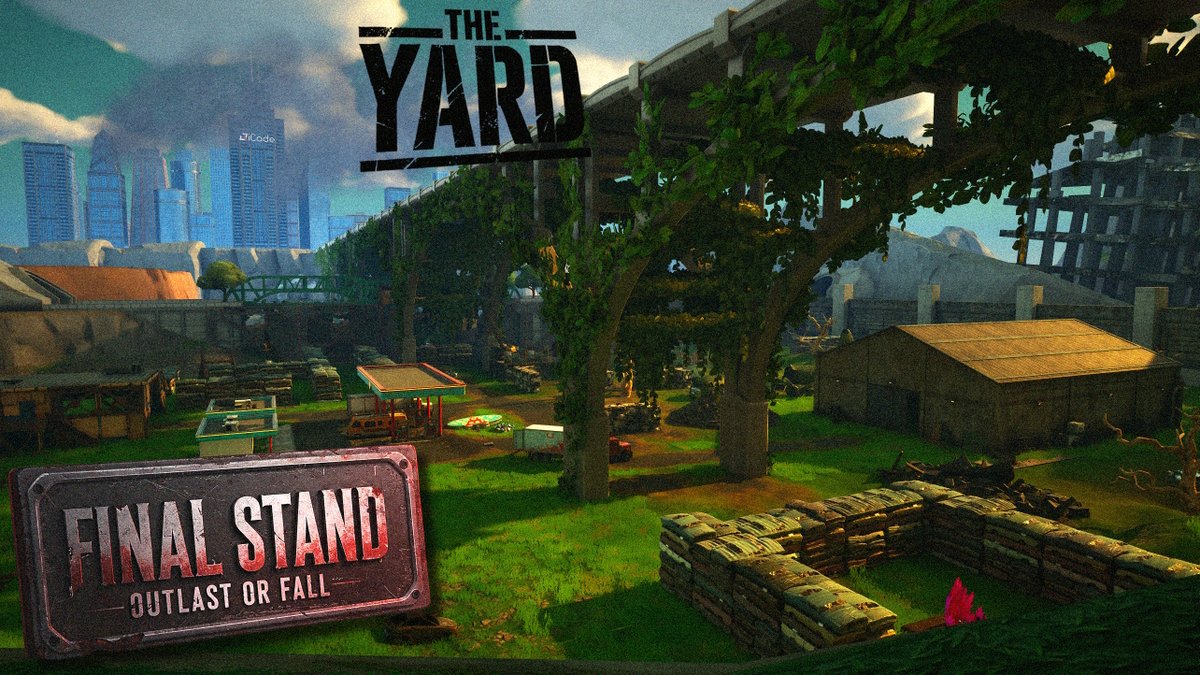 CodieFn's tweet photo. 🔩 Metal groans. The dead roam.

Find the rarest of items and materials in the scrap yard, but beware of what comes out at night!

Final Stand: Outlast or Fall
POI -⚙️ The Yard

#UEFN #SurvivalTycoon #TWDU #FortniteCreative @FNCreate 
 Coming May 16 https://t.co/fKVArEOUU2