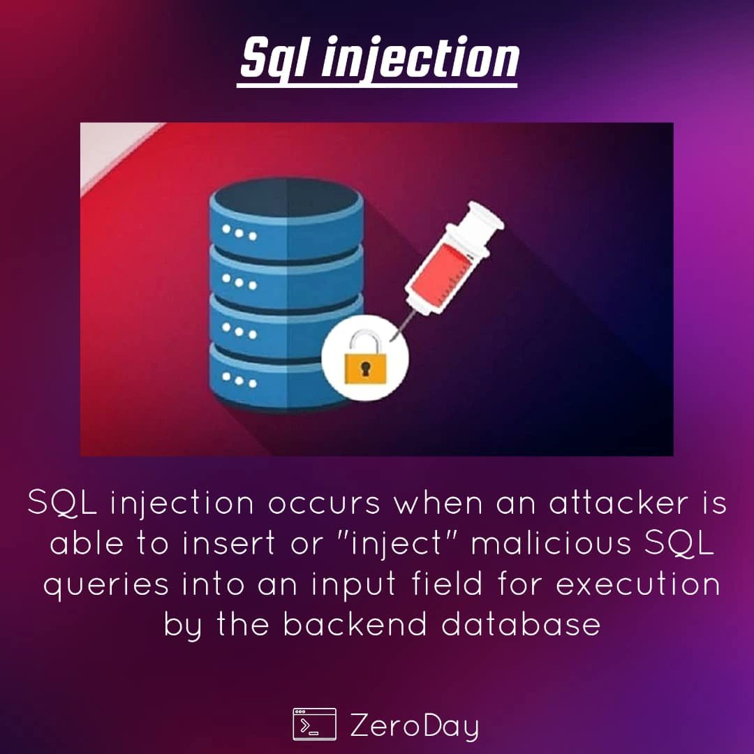 Anastasis_King's tweet image. SQL Injection (SQLi) 💉 – Everything You Need to Know

🔖Hashtags:
#SQLInjection #CyberSecurity #EthicalHacking #InfoSec #WebSecurity #RedTeam #BugBounty #Pentesting