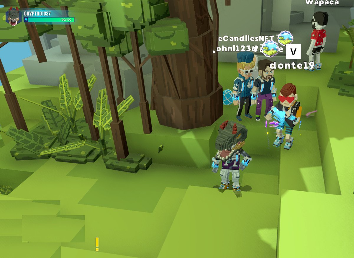 Found the Easter Blue Egg in <a href="/TheSandboxGame/">The Sandbox</a>  tsbga.me/TheSandbox #AlphaSeason5