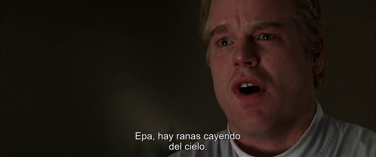Critic17_'s tweet photo. Hay tipazos y después está el que subtitulo "Magnolia" con lunfardo. https://t.co/OEujcv8xnX