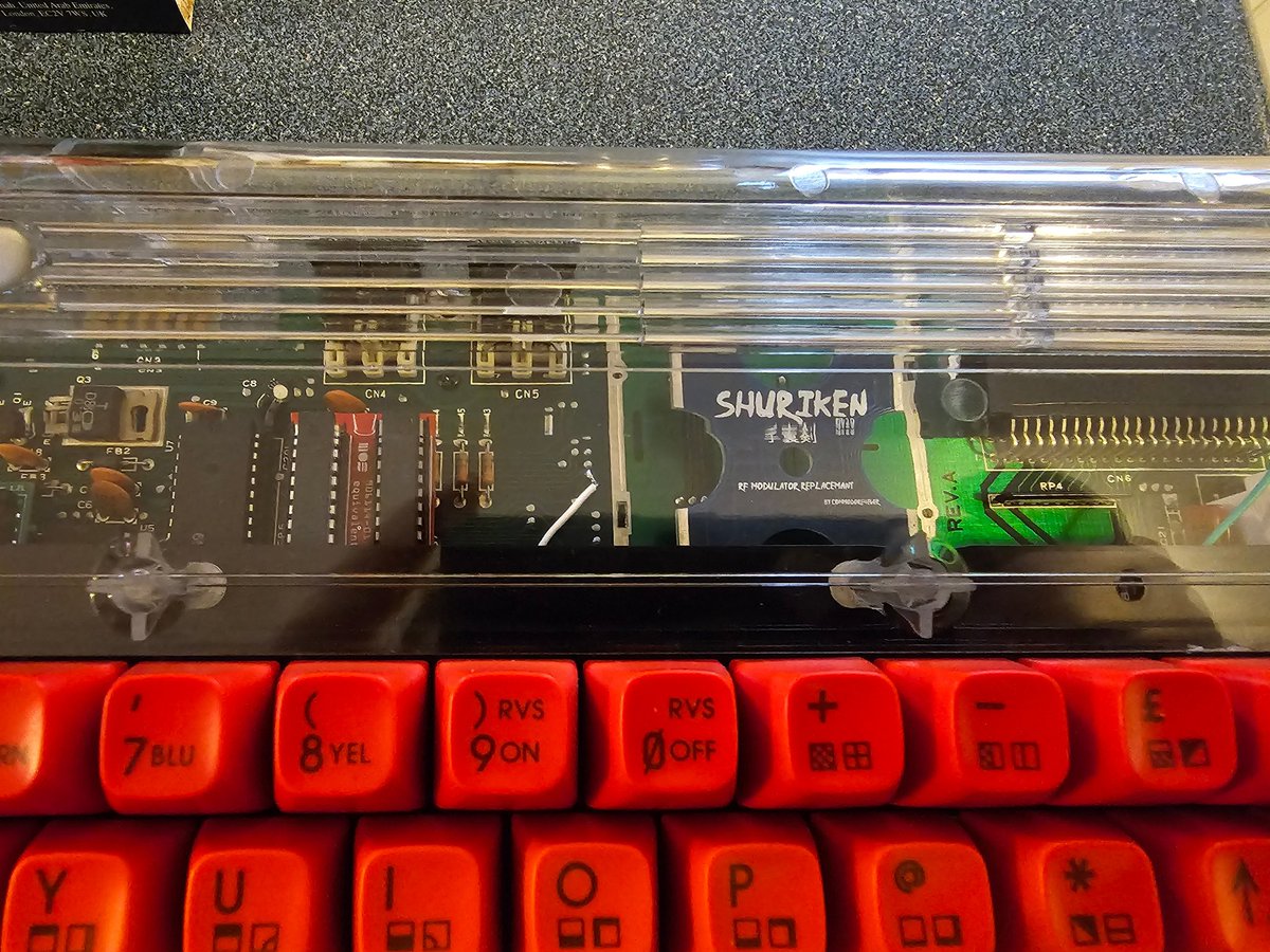Jared, Father of Wheatens (@jareddapena) on Twitter photo #Commodore64 fans.
Finally completed this build, by far my most labour intensive one yet. May swap out the badge, but aside from that, this one is done.
Number of modern chips installed plus a Shuriken from <a href="/C4EverOfficial/">commodore4ever</a> in a transparent case from Retro Fuzion. /1 #Commodore64 fans.
Finally completed this build, by far my most labour intensive one yet. May swap out the badge, but aside from that, this one is done.
Number of modern chips installed plus a Shuriken from <a href="/C4EverOfficial/">commodore4ever</a> in a transparent case from Retro Fuzion. /1