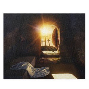 "As they entered the tomb, they saw a young man dressed in a white robe sitting on the right side, and they were alarmed. 'Don't be alarmed,' he said. 'You are looking for Jesus the Nazarene, who was crucified. He has risen!”

Mark 16:5-6

#Easter2025