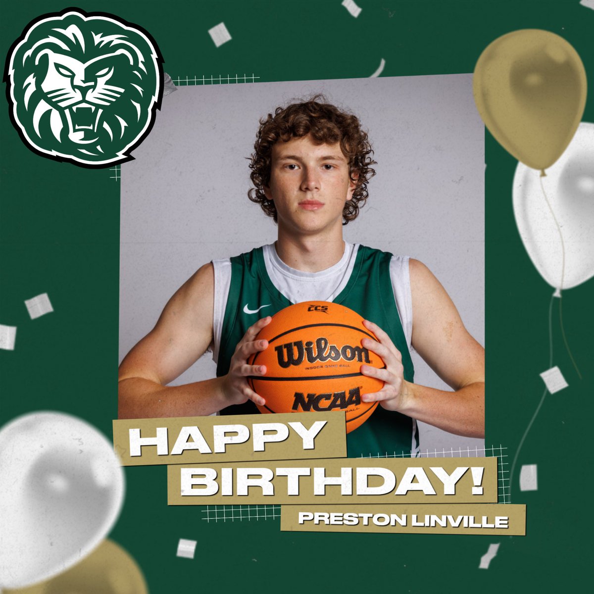 🎉Happy Birthday to freshman Preston Linville!🎉 #together