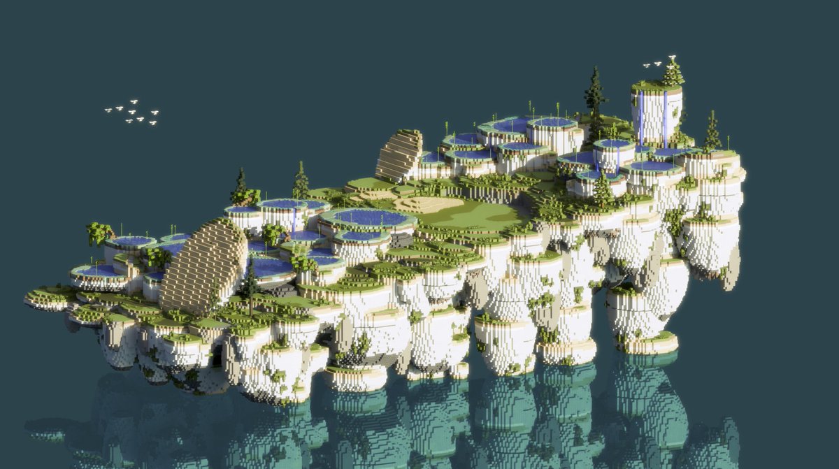 killer_leg's tweet photo. Landscape practise 🏞️
Built on: @BuildersRefuge 
#Minecraft #minecraft建築コミュ #minecraftbuilds https://t.co/LQVhQ8FUIj