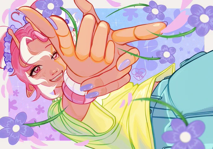 [oc] flower power!  