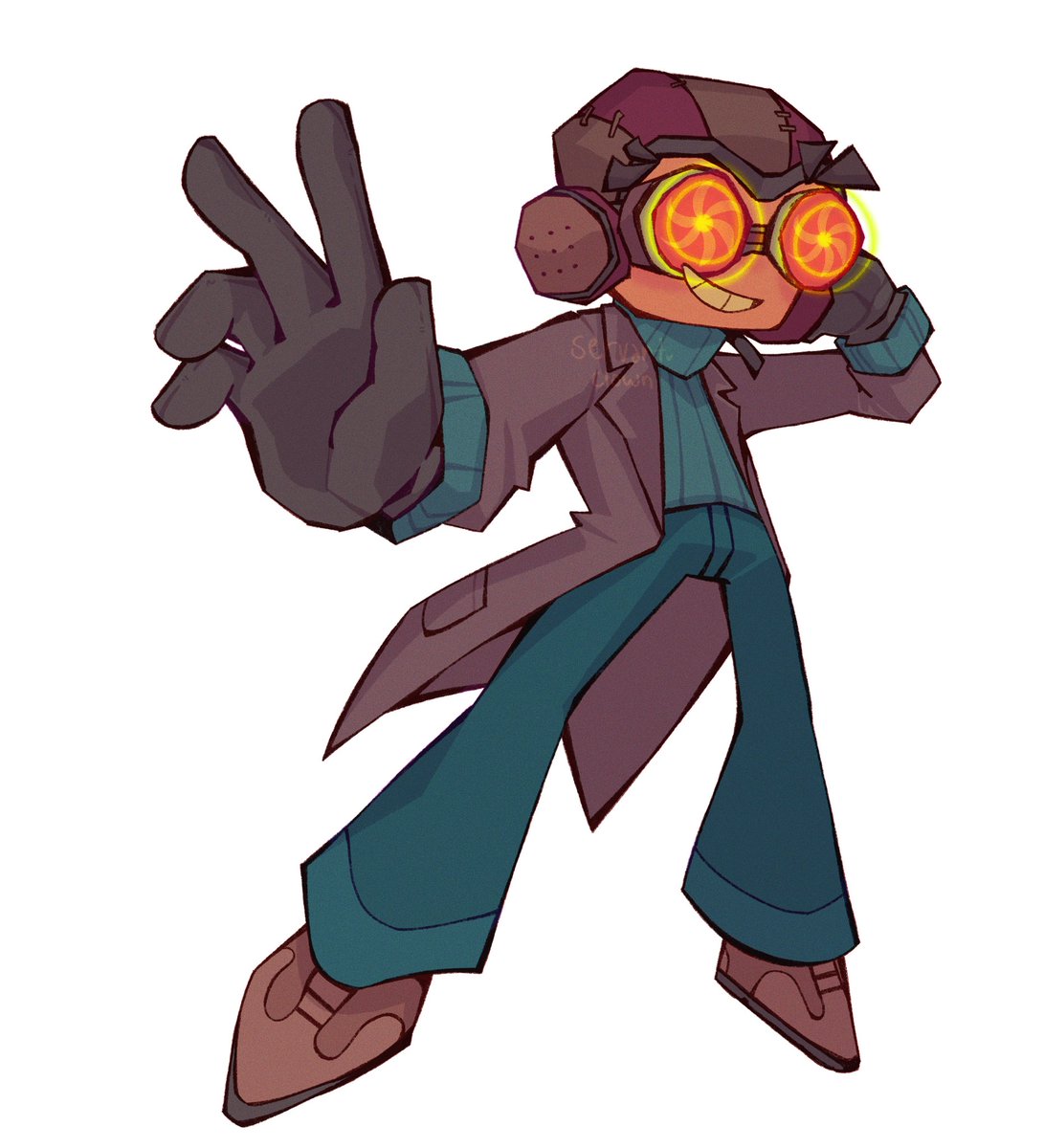 servant_clown's tweet photo. YAYYYYY HAPPY 20TH ANNIVERSARY TO PSYCHONAUTS!!!!!! #psychonauts https://t.co/0TdXr62Kkt