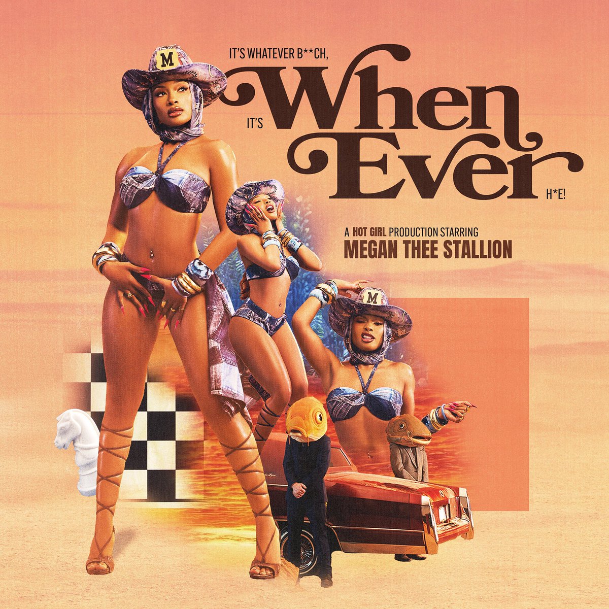 Megan Thee Stallion announces new single ‘Whenever.’ Out April 25th.
