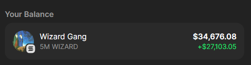 Magic can happen

Gonna giveaway 500k $wizard for whos like and retweet    

Drop your $SOL addresses below