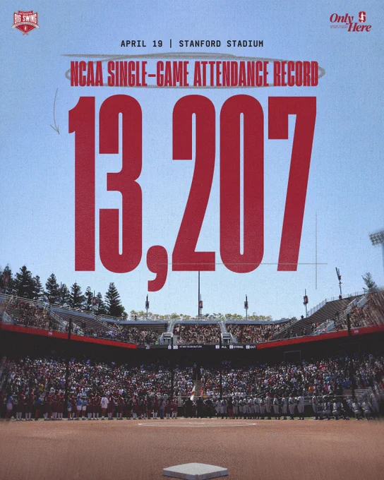 Image from Stanford Softball (@StanfordSball)