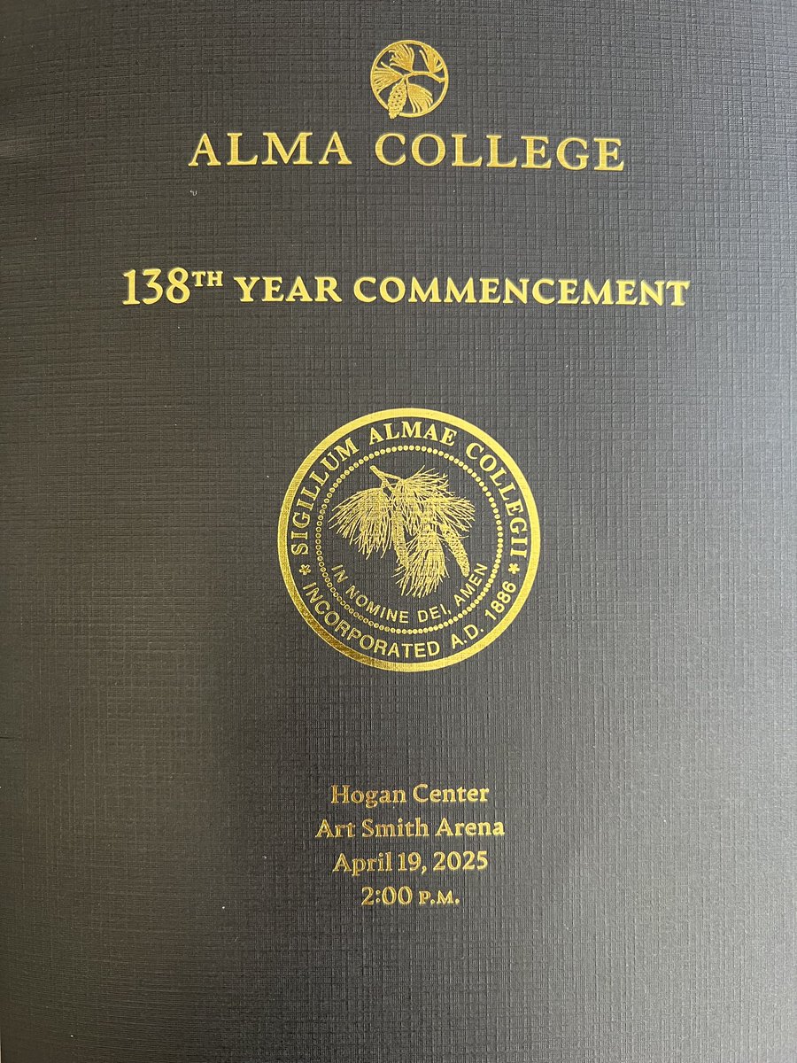 AlmaScotsSB's tweet photo. The 138th Alma College Commencement is the books. Congratulations to these six women. We are very proud of all your accomplishments. Now go change the world, Morgan Brandau, Gwen Weber, Kylie Halverson, Jaycie LaValley, Reneigh Sandmann, and Jenna Holzinger. https://t.co/yOQj5pwtWS