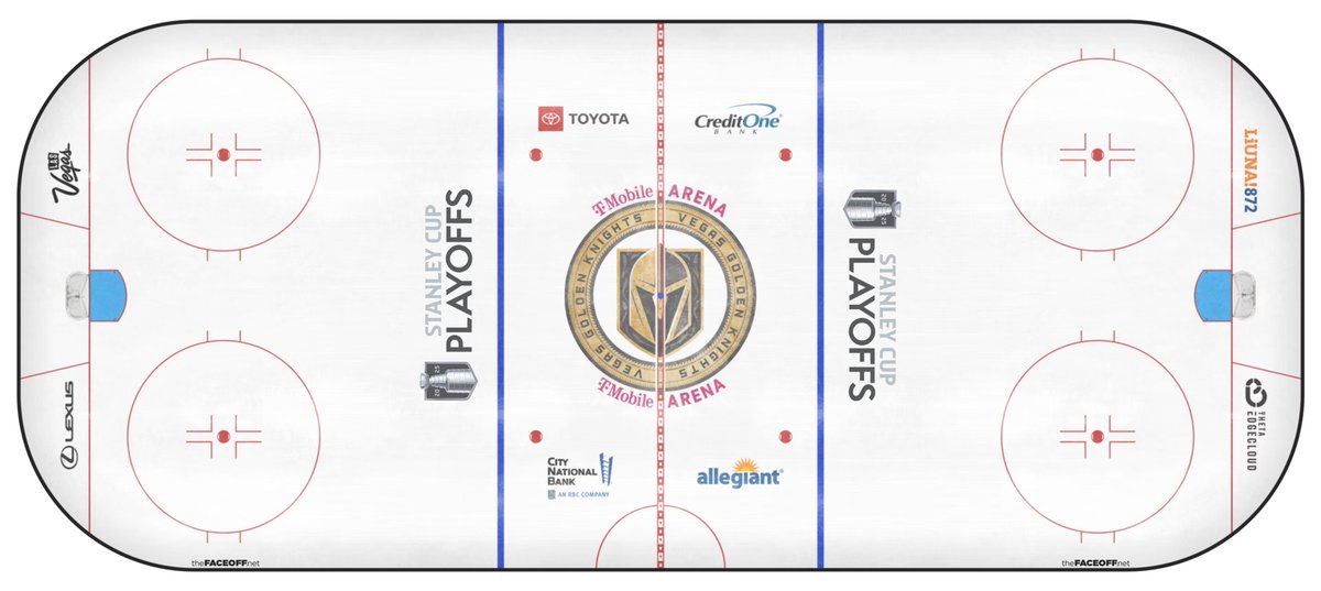 GwinnettGraphix's tweet photo. @NHL hear me out. Bring back the #StanleyCupPlayoff logos in the ice. https://t.co/JaS4juhC37