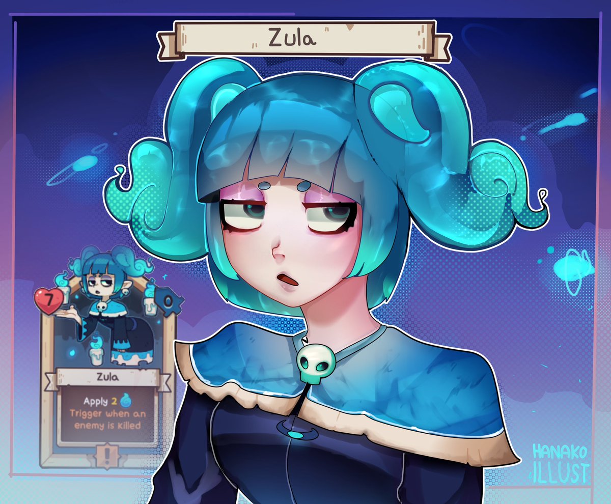 Paws2Hanako's tweet photo. zula fanart from #wildfrost 🕯️ https://t.co/ujqsBVQqZu