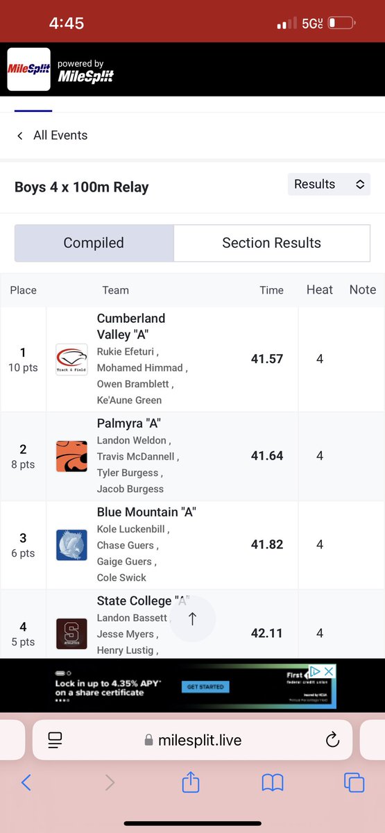 Travis McDannell (@travismcdannel) on Twitter photo The goal is to PR every invitational, and keep grinding towards States as a 3 event qualifier! <a href="/LebCoSports1/">LebCoSports.com</a> <a href="/CentralPARunner/">CentralPARunner</a> <a href="/PAPrepsRivals/">PA Preps</a> <a href="/Pa_Preps/">High School Sports on PennLive</a> <a href="/CoachPavone/">Chris Pavone</a> <a href="/PaFootballNews/">Pennsylvania Football News</a> <a href="/EdOBrienCFB/">EdOBrienCFB</a> <a href="/JonMcDannell18/">Jonathan McDannell</a> <a href="/TSCTAthletics/">Thaddeus Stevens College Athletics</a> <a href="/PennTrackXC/">MileSplit Pennsylvania</a> <a href="/coachpetite/">Jeri Petite Jr</a> <a href="/CaryMoyer/">Cary Moyer D2🏈.com PSAC Columnist</a> The goal is to PR every invitational, and keep grinding towards States as a 3 event qualifier! <a href="/LebCoSports1/">LebCoSports.com</a> <a href="/CentralPARunner/">CentralPARunner</a> <a href="/PAPrepsRivals/">PA Preps</a> <a href="/Pa_Preps/">High School Sports on PennLive</a> <a href="/CoachPavone/">Chris Pavone</a> <a href="/PaFootballNews/">Pennsylvania Football News</a> <a href="/EdOBrienCFB/">EdOBrienCFB</a> <a href="/JonMcDannell18/">Jonathan McDannell</a> <a href="/TSCTAthletics/">Thaddeus Stevens College Athletics</a> <a href="/PennTrackXC/">MileSplit Pennsylvania</a> <a href="/coachpetite/">Jeri Petite Jr</a> <a href="/CaryMoyer/">Cary Moyer D2🏈.com PSAC Columnist</a>