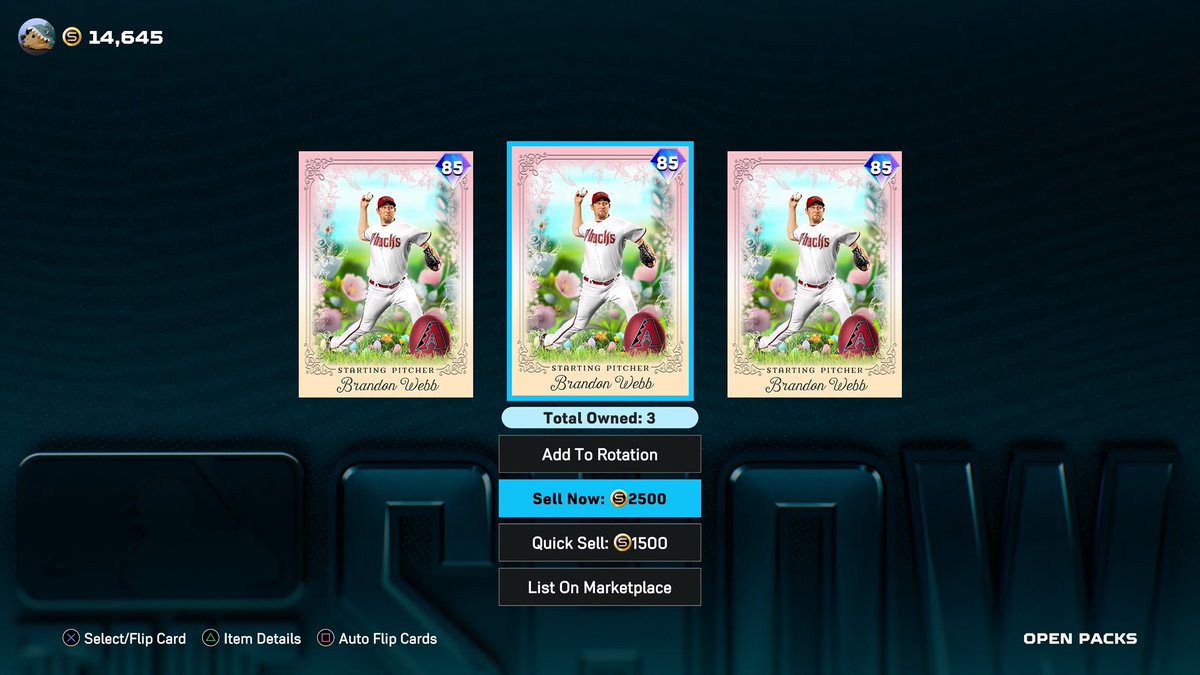 HUGE pull!  <a href="/MLBTheShow/">MLB The Show</a>