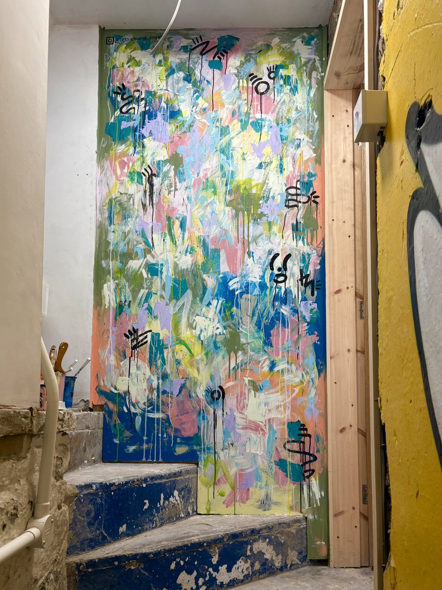 Took all my favourite people to Fountain Street Arts Project this weekend to check out the amazing new space and get a first look at my mural 👀