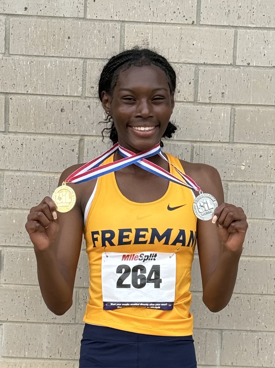 Tiana Peck 2028

🥈 200M 

STATE QUALIFIER