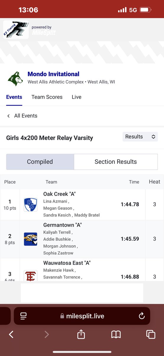 Coach Grams (@gramsmatt_) on Twitter photo Great day for the OC Sprints squad. A ton of PRs and even a Girls 4x200 school record. <a href="/Athletics_OCHS/">Knights Athletics</a> Great day for the OC Sprints squad. A ton of PRs and even a Girls 4x200 school record. <a href="/Athletics_OCHS/">Knights Athletics</a>