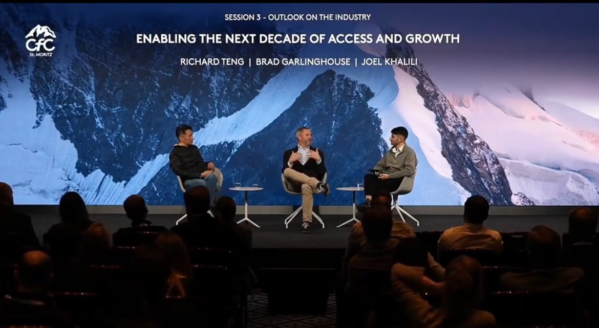 _crypto_baibie's tweet photo. 🚨 BREAKING:

RIPPLE CEO BRAD GARLINGHOUSE FIRMLY DISMISSES ANY PLANS FOR AN IPO IN 2025, CALLING IT A "DEFINITE NO!"

"MOST COMPANIES THAT GO PUBLIC DO THAT TO RAISE CAPITAL - WE HAVEN‘T NEEDED TO RAISE CAPITAL!" 💸 #XRP https://t.co/YCHivyKBxK